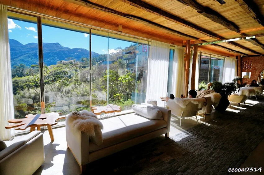 南投清境咖啡廳「Mountain Bica Cafe」,山景