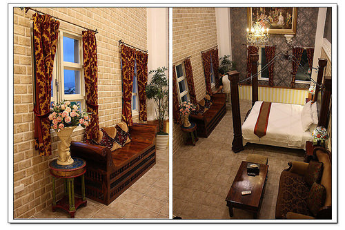 《幸福行》宜蘭冬山‧芯園~我的夢中城堡 溜滑梯 城堡民宿 禮服租借拍照