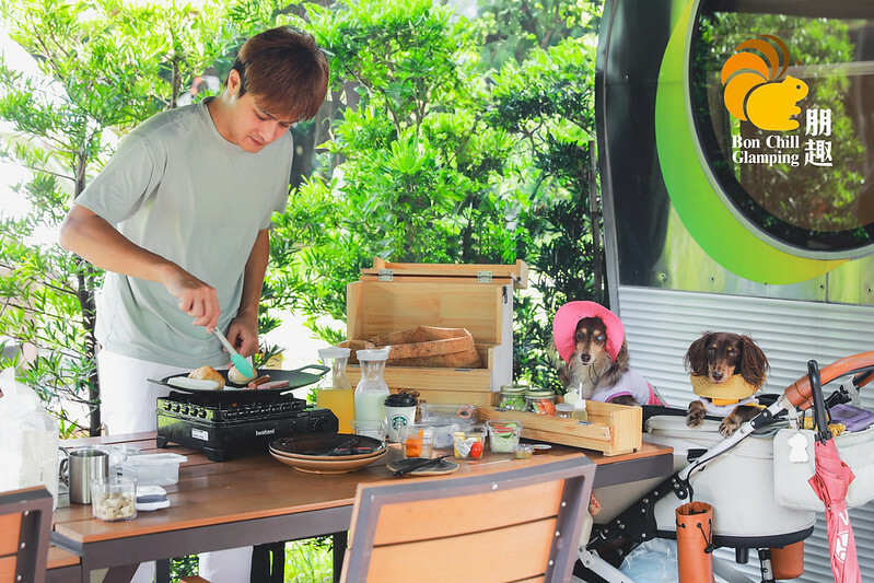 桃園Bon Chill Glamping必住！美食活動全包，天成逸旅餐點豐富又好玩。