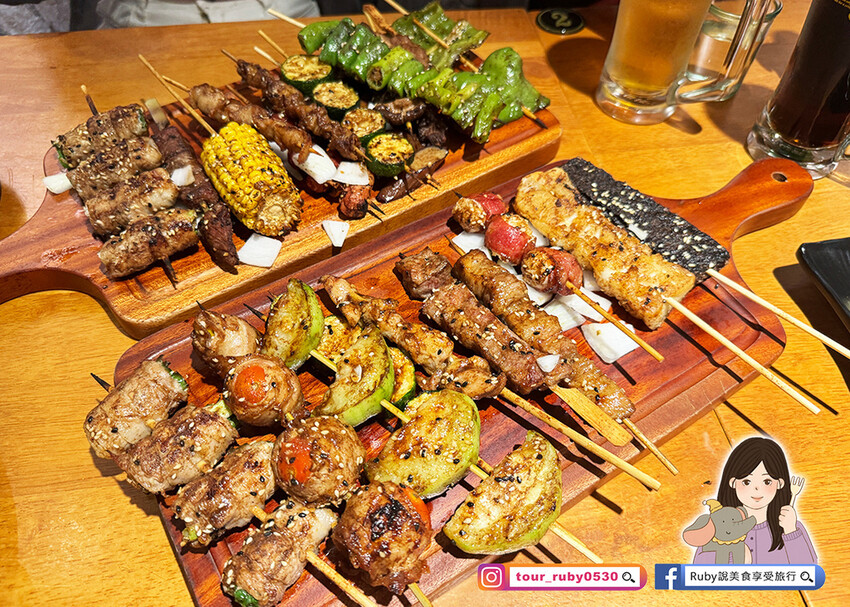 【士林夜市美食】士林串燒-士林店,銅板價格,新鮮食材 ,蔬菜 【士林夜市美食】士林串燒-士林店,銅板價格,新鮮食材 ,蔬菜