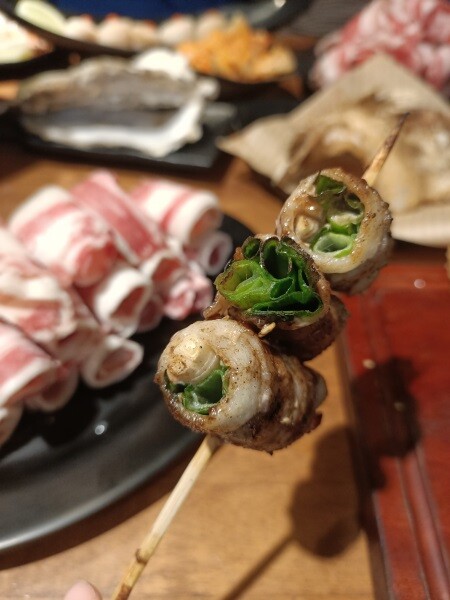 台北捷運劍潭站串烤美食推薦士林串燒熱呼呼的平價火鍋/