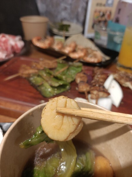 台北捷運劍潭站串烤美食推薦士林串燒熱呼呼的平價火鍋/