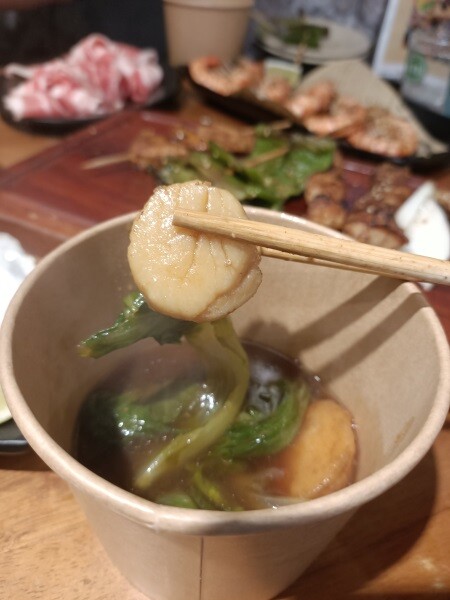 台北捷運劍潭站串烤美食推薦士林串燒熱呼呼的平價火鍋/