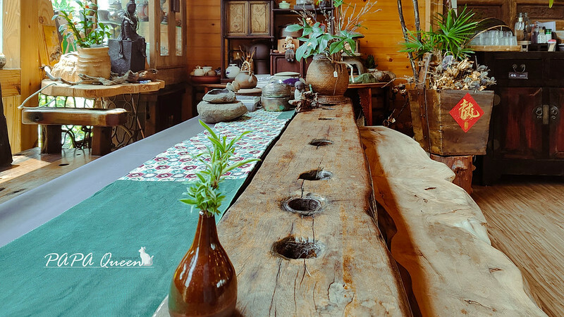 台中市新社區新社素食｜善緣坊 半山腰裡的蔬食坊 有美貌拌麵!