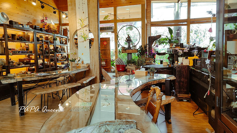 台中市新社區新社素食｜善緣坊 半山腰裡的蔬食坊 有美貌拌麵!