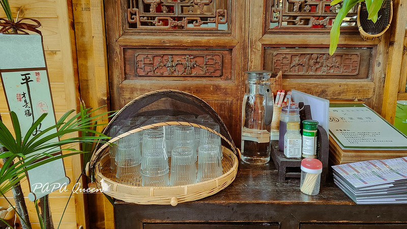 台中市新社區新社素食｜善緣坊 半山腰裡的蔬食坊 有美貌拌麵!