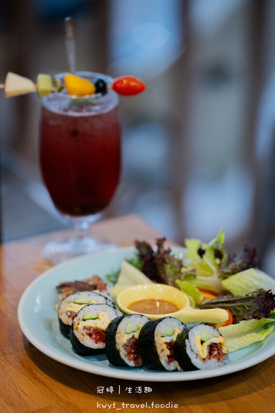 【柚子早午餐】隱藏版超強串燒!台中北區早午餐,大份量早午餐吃