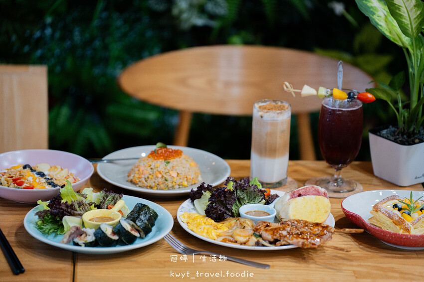 【柚子早午餐】隱藏版超強串燒!台中北區早午餐,大份量早午餐吃