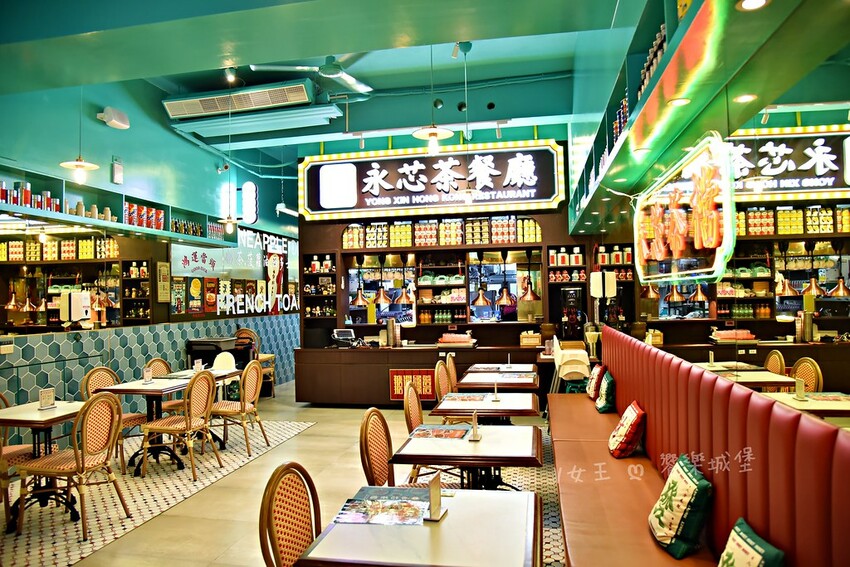 永芯茶檔 茶餐廳 南平店|桃園藝文特區港式茶餐廳推薦,裝潢講 batch_DSC_3893-1