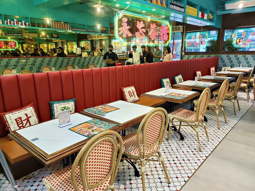 永芯茶檔 茶餐廳 南平店|桃園藝文特區港式茶餐廳推薦,裝潢講 batch_20241013_113033-1