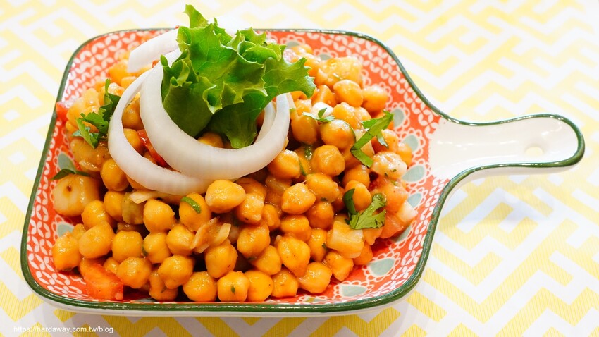 亞瑟蘭印度餐廳阿魯.掐那.掐特.涼拌鷹嘴豆 亞瑟蘭印度餐廳阿魯.掐那.掐特.涼拌鷹嘴豆