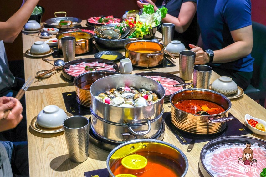 新開幕,台中知名火鍋店在新北展店囉!價錢339元起~自助吧吃到飽!一個人也能吃蒸的活體海鮮火鍋