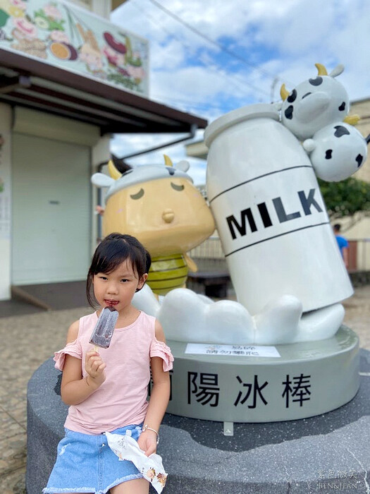 宜蘭縣三星鄉蘭陽電廠福利社冰棒枝仔冰》可愛公仔台電冰棒，花生口味院長冰甜中帶鹹的好味道，口味季節限量版水果冰~金