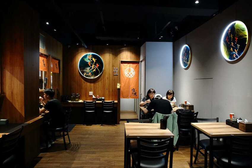 永和新開拉麵店，主打石斑魚做湯底的魚介系拉麵，市面上少見的魚