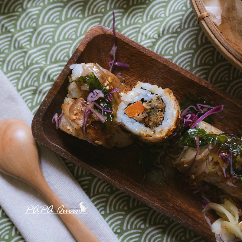 台中市南屯區台中素食|一貫米 蔬食料理 又一家素食壽司開張
