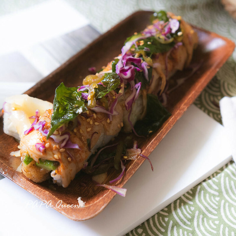 台中市南屯區台中素食|一貫米 蔬食料理 又一家素食壽司開張