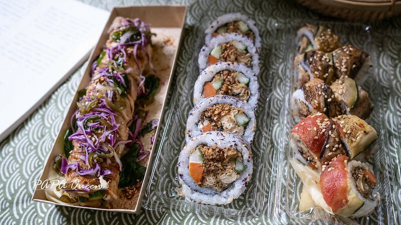 台中市南屯區台中素食|一貫米 蔬食料理 又一家素食壽司開張