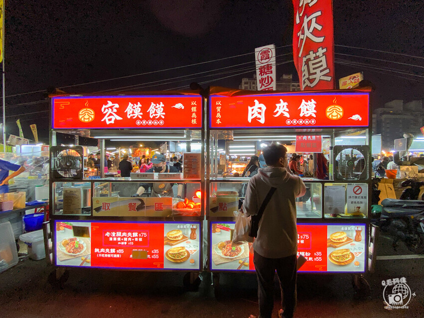 台中市東區容饃饃肉夾饃 | 台中旱溪夜市美食推薦!肉肉控必吃美味肉夾饃~