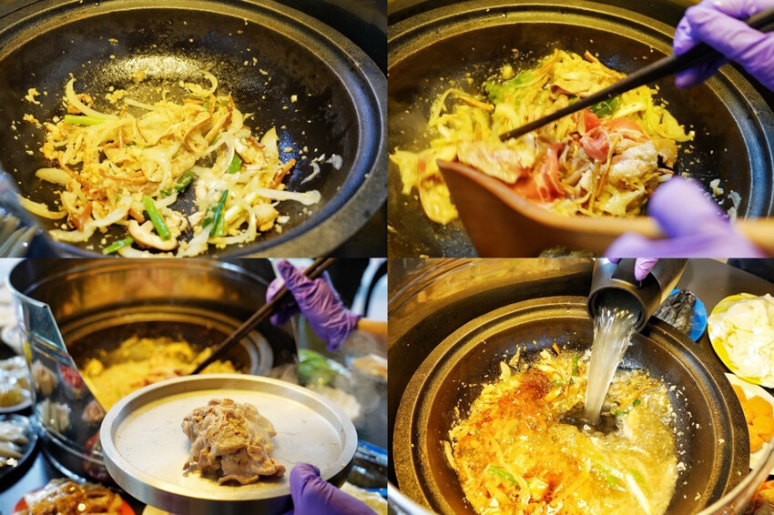 距離華泰名品城3分鐘車程!招牌石頭麻油炒魷魚干、辛香料~現場爆炒香氣好逼人