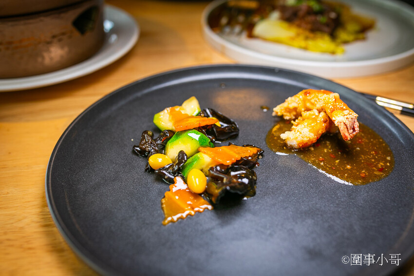 中壢無菜單料理推薦-燦台菜私廚，美味CP值又高，主廚拿手的台式創意特色料理讓我每次去吃都驚豔！ @圍事小哥的幸福相框