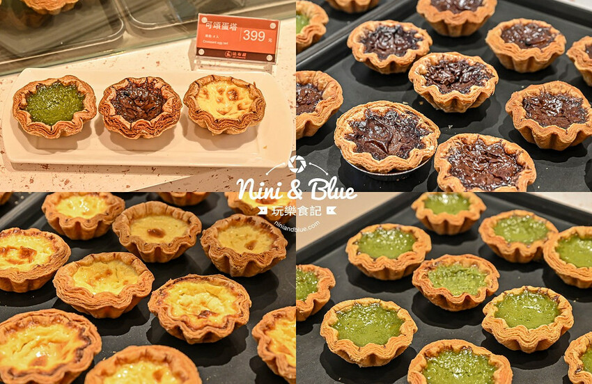 法布甜台中逢甲店，台中檸檬塔推薦，還有花朵千層可頌蛋塔、北海道生乳霜淇淋 @Nini and Blue  玩樂食記