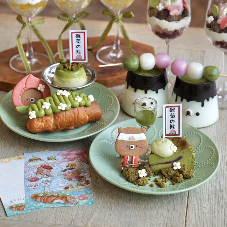 【雛菊見DAISY HOUSE】全台最浮誇、最夢幻的芭菲杯就在這！全新季節甜點「抹茶童話・桃太郎物語」每一樣都超好拍照，抹茶控快收藏～台中約會餐廳推薦 - 阿華田的美食日記