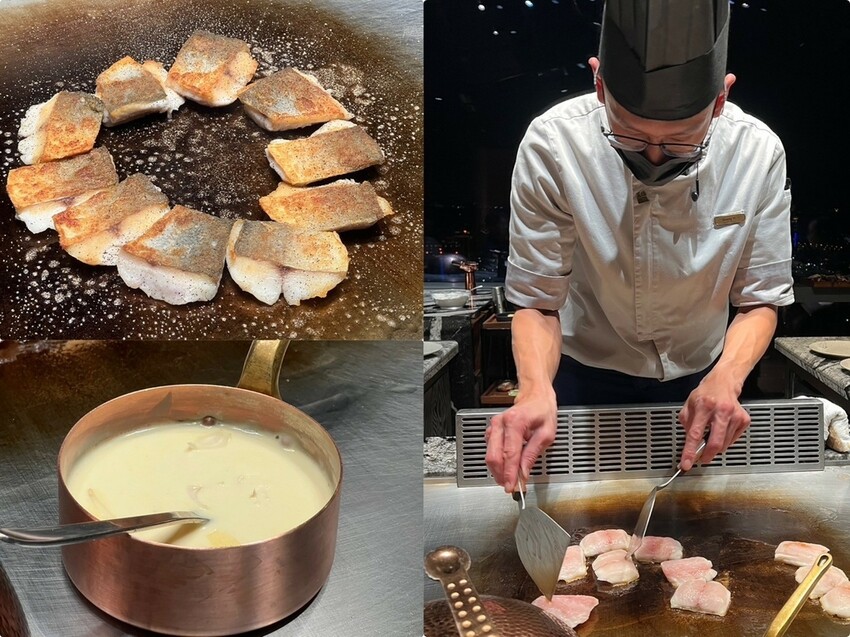 （台北鐵板燒）旨醞鐵板料理～15品海陸美味奢華料理！絕美景觀