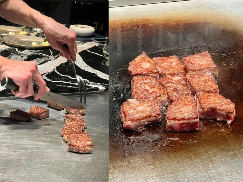 （台北鐵板燒）旨醞鐵板料理～15品海陸美味奢華料理！絕美景觀