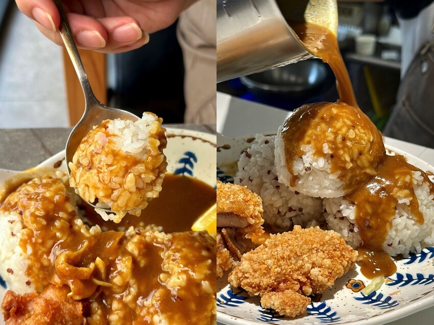 沖繩蝦蝦飯台南限定！咖哩飯吃到飽。