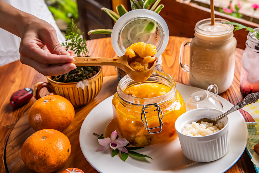桃園市龍潭區青山吉田|愛麗絲夢幻仙境森林小屋!連google都找不到,藏身橘子園秘境咖啡廳