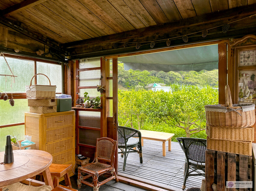 桃園市龍潭區美食、青山吉田，秘境小屋等你來預約，橘子園中的童話體驗。