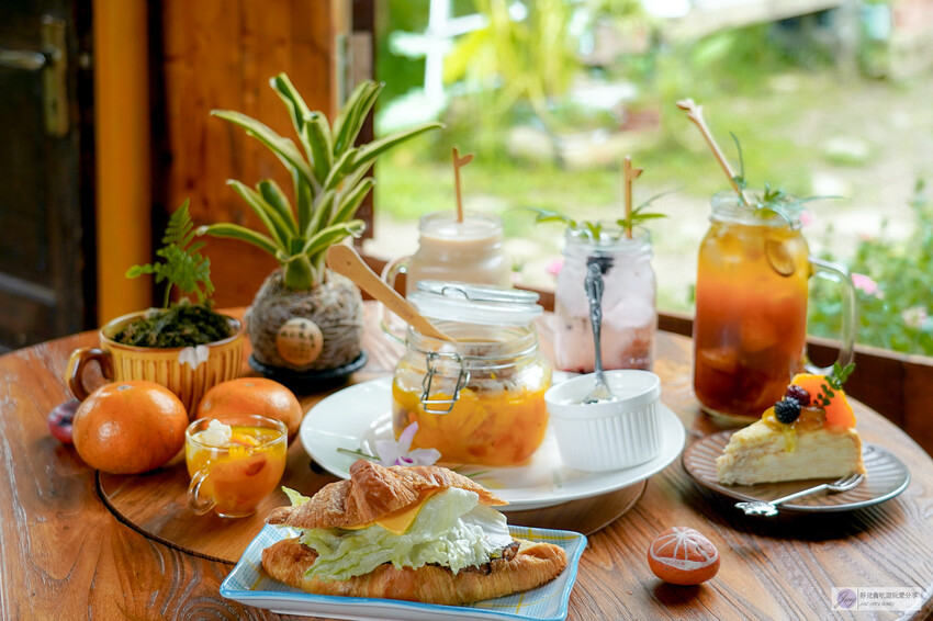 桃園市龍潭區美食、青山吉田，秘境小屋等你來預約，橘子園中的童話體驗。