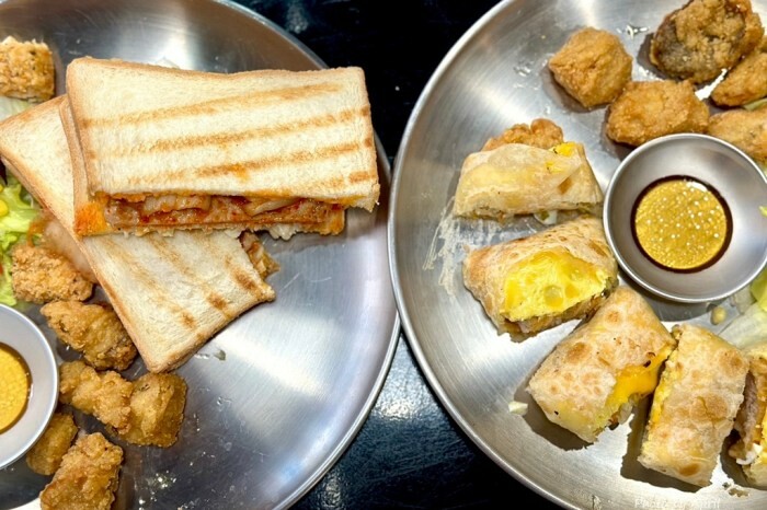 台中市東區吃飯吃麵-建國市場裡面的素食小攤