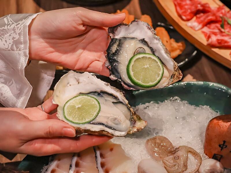 新竹竹北火鍋推薦!漢朝鍋物皇家宮廷風浮誇火鍋,麻辣鍋滑牛肉必吃。