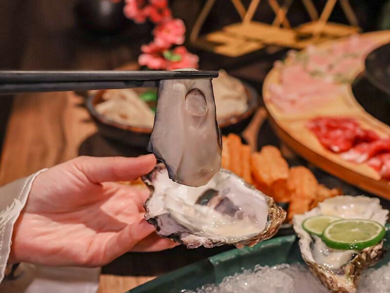 新竹竹北火鍋推薦!漢朝鍋物皇家宮廷風浮誇火鍋,麻辣鍋滑牛肉必吃。