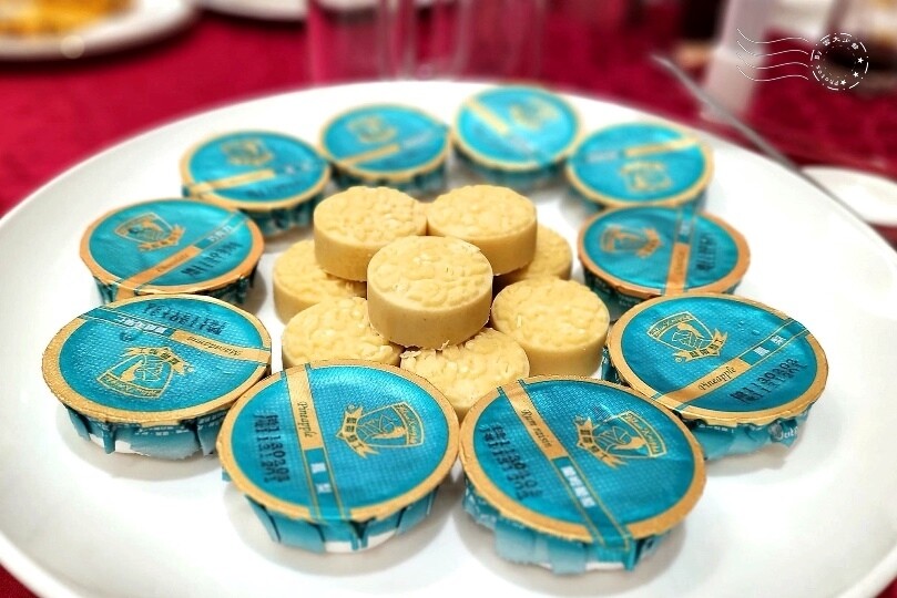 茹曦酒店:手作綠豆糕/藍帶騎士冰淇淋