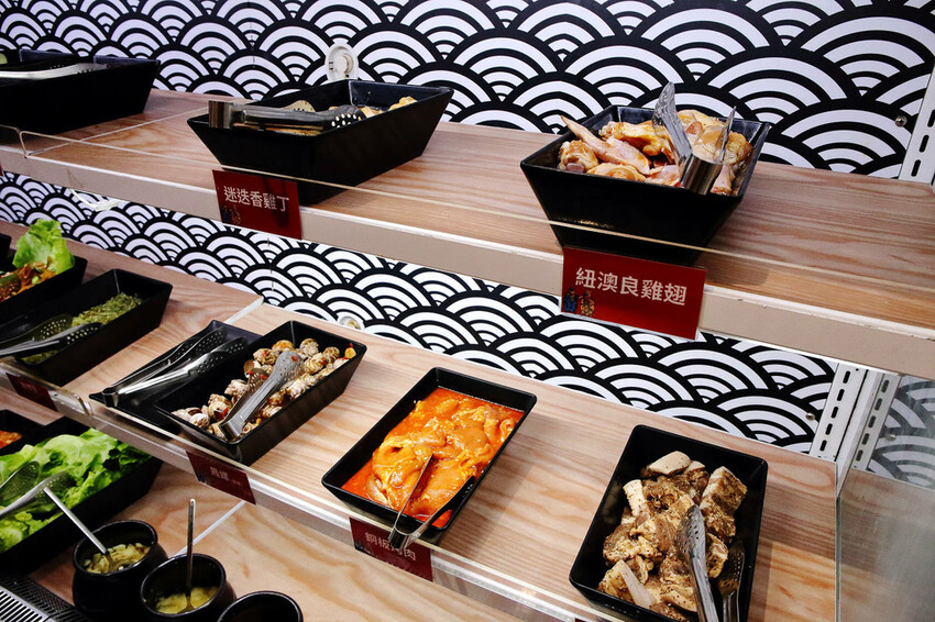 桃園中壢燒肉推薦,潮肉炭火燒肉中壢新生店,CP值超高的和牛吃