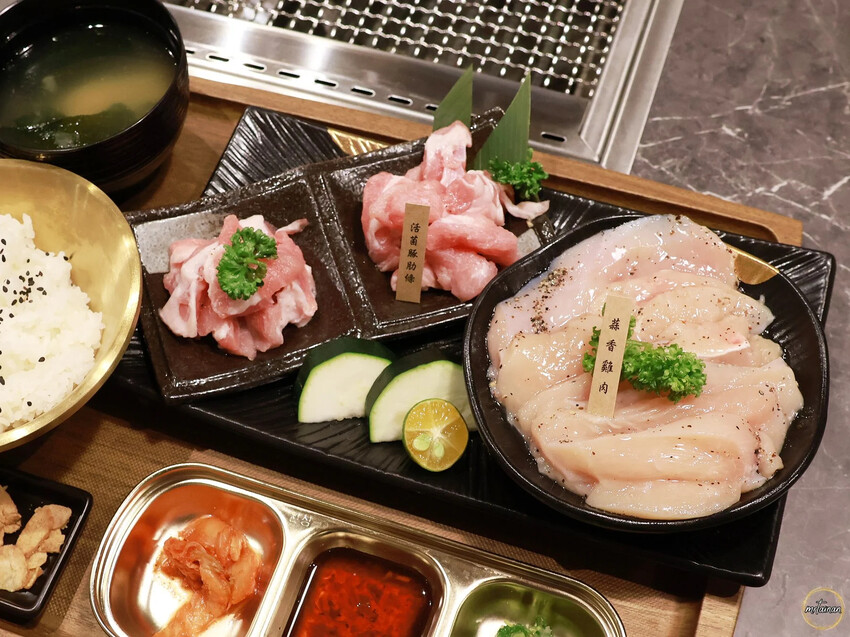 台南燒烤／全家便利商店旗下品牌／中南部首間分店／高CP值1人燒肉／還沒營業就排隊