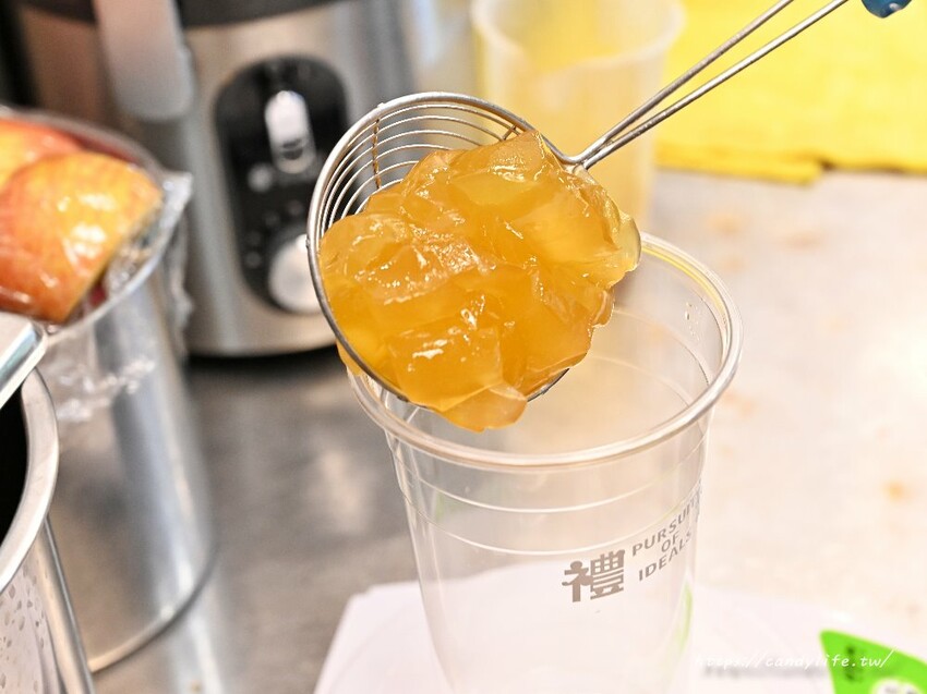 禮想紅茶烏龍專販所|咀嚼控最愛!全台首創白桃烏龍粉粿,現榨整顆蘋果手搖飲也是必點招牌! - 糖糖's 享食生活