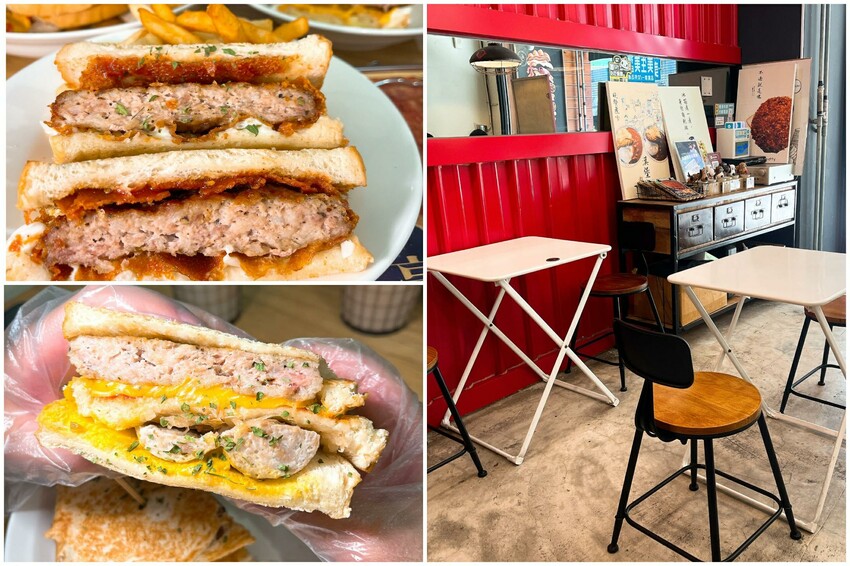 桃園市龍潭區愛吃肉的朋友看這裡,龍潭高人氣早午餐|森莯Brunch,限量港式手工波蘿堡配上手拍牛肉漢堡,每一口都讓人覺