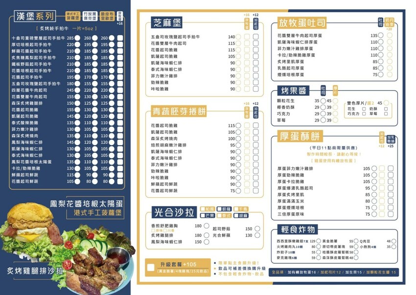 桃園市龍潭區愛吃肉的朋友看這裡,龍潭高人氣早午餐|森莯Brunch,限量港式手工波蘿堡配上手拍牛肉漢堡,每一口都讓人覺