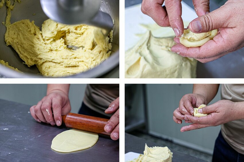 藏在田中第二市場,內行人都吃這家!一週營業五天,必買蛋黃酥、可麗露需,想吃建議預訂,避免太晚去完售,橙義製研所