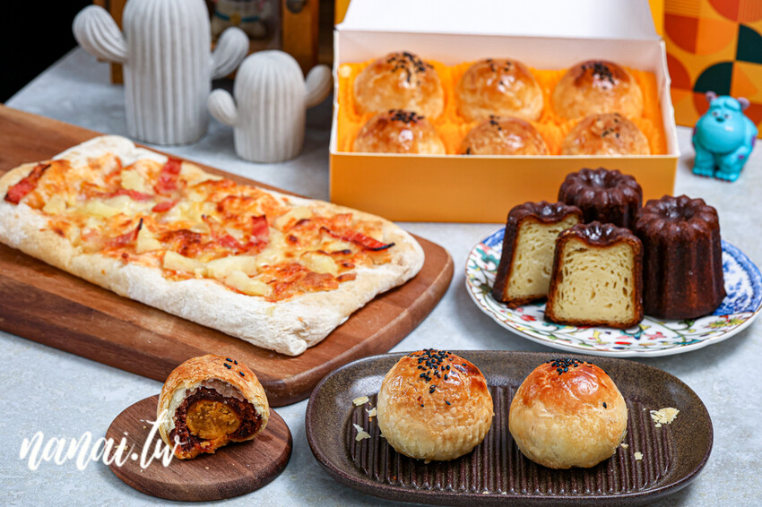 藏在田中第二市場,內行人都吃這家!一週營業五天,必買蛋黃酥、可麗露需,想吃建議預訂,避免太晚去完售,橙義製研所