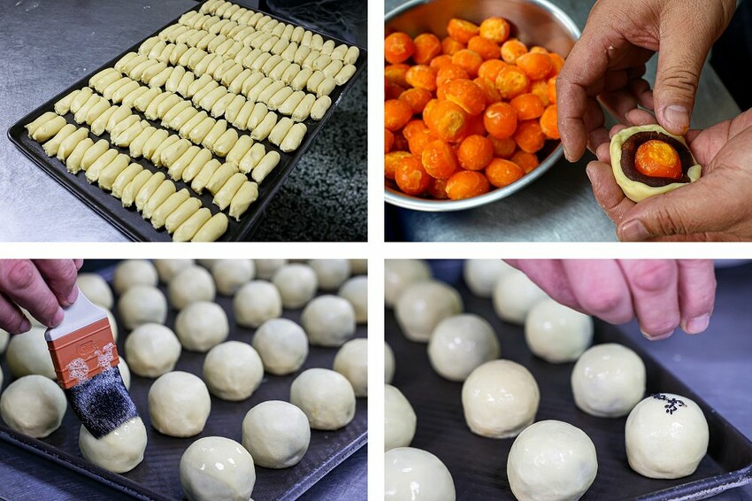 藏在田中第二市場,內行人都吃這家!一週營業五天,必買蛋黃酥、可麗露需,想吃建議預訂,避免太晚去完售,橙義製研所