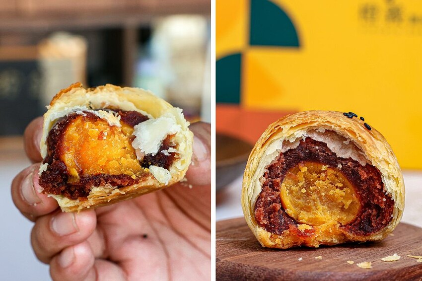 藏在田中第二市場,內行人都吃這家!一週營業五天,必買蛋黃酥、可麗露需,想吃建議預訂,避免太晚去完售,橙義製研所