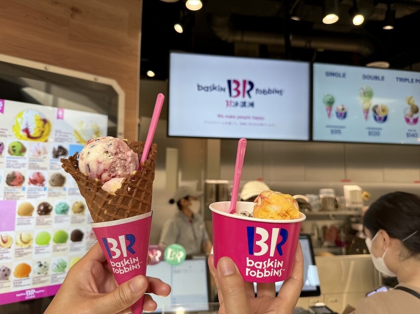 高雄市前鎮區吃。高雄美食｜前鎮區。「31冰淇淋 高雄SKM Park門市」30年前小高剛出社會最甜蜜的回憶，超過30種冰淇淋任