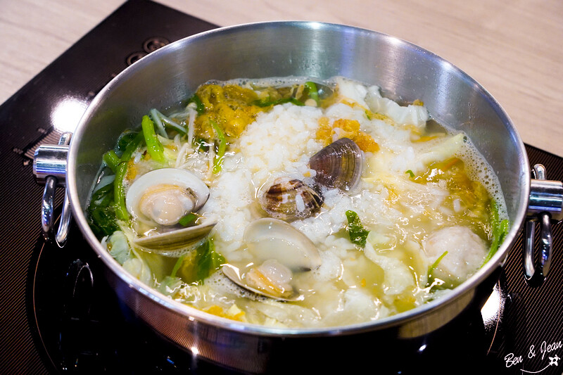 宜蘭縣員山鄉星之鍋》午餐限定現煮海鮮鍋,宜蘭鮮甜海味與得獎名店-富哥南方澳飛虎魚丸的完美結合