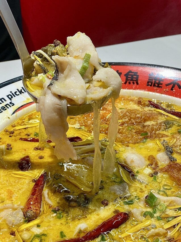 台北市松山區【美食】輝葉大佬酸菜魚慶城店｜酸中帶辣超下飯～趕緊來吃！