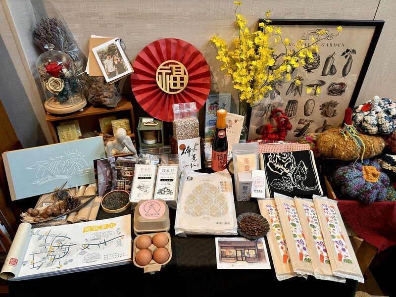 南投縣草屯鎮南投縣｜草屯鎮｜工藝行旅｜巢墩諸米餐桌計畫在文青小店「仕合廖家手作御食」完美呈現。（南投文青店/草屯