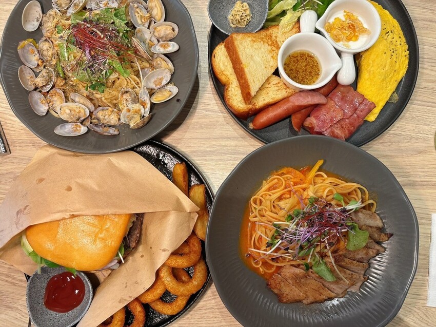 必訪中壢親子咖啡廳Degrees° café 度°，台式漢堡與歐姆蛋捲大推！